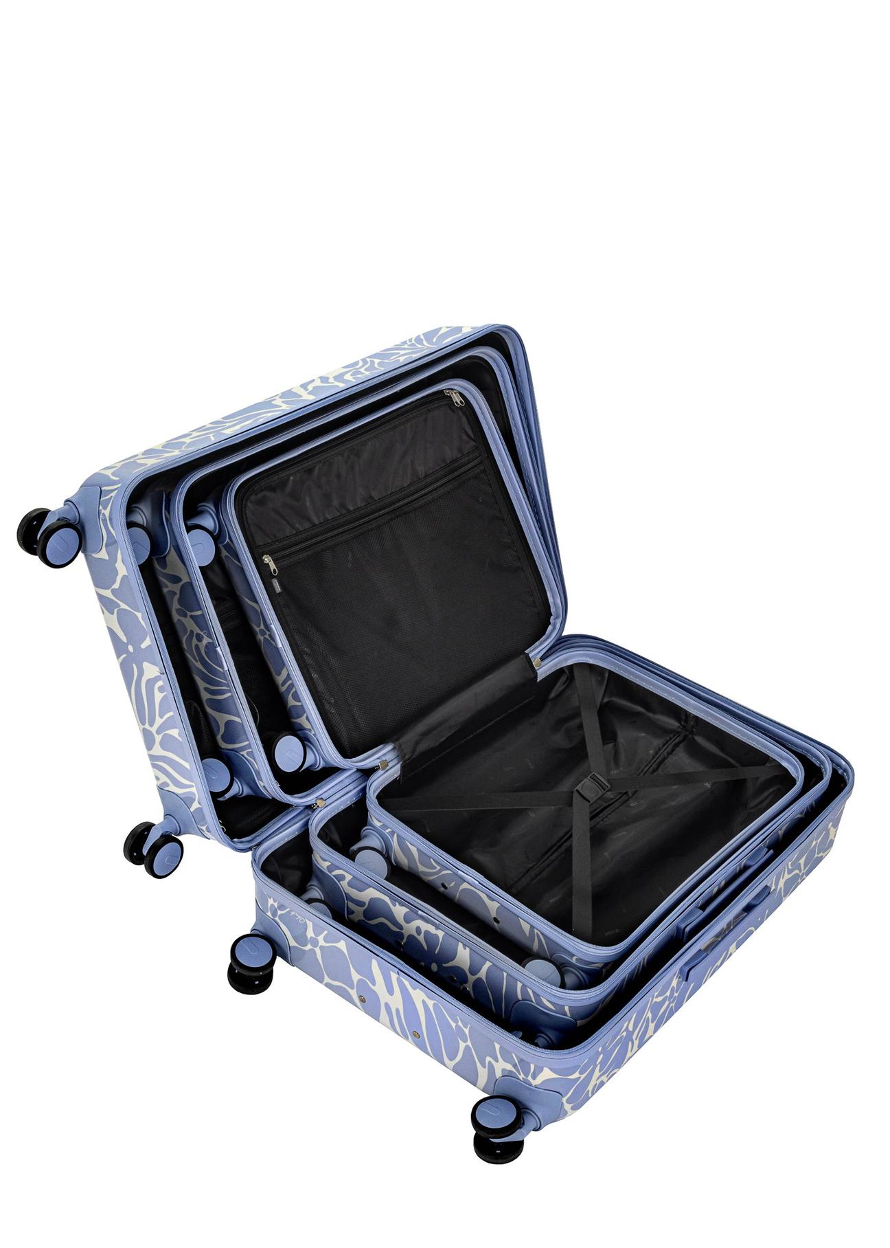 Set of suitcases on wheels 19''/24''/28'' WALAB-0068-61(W24)-02