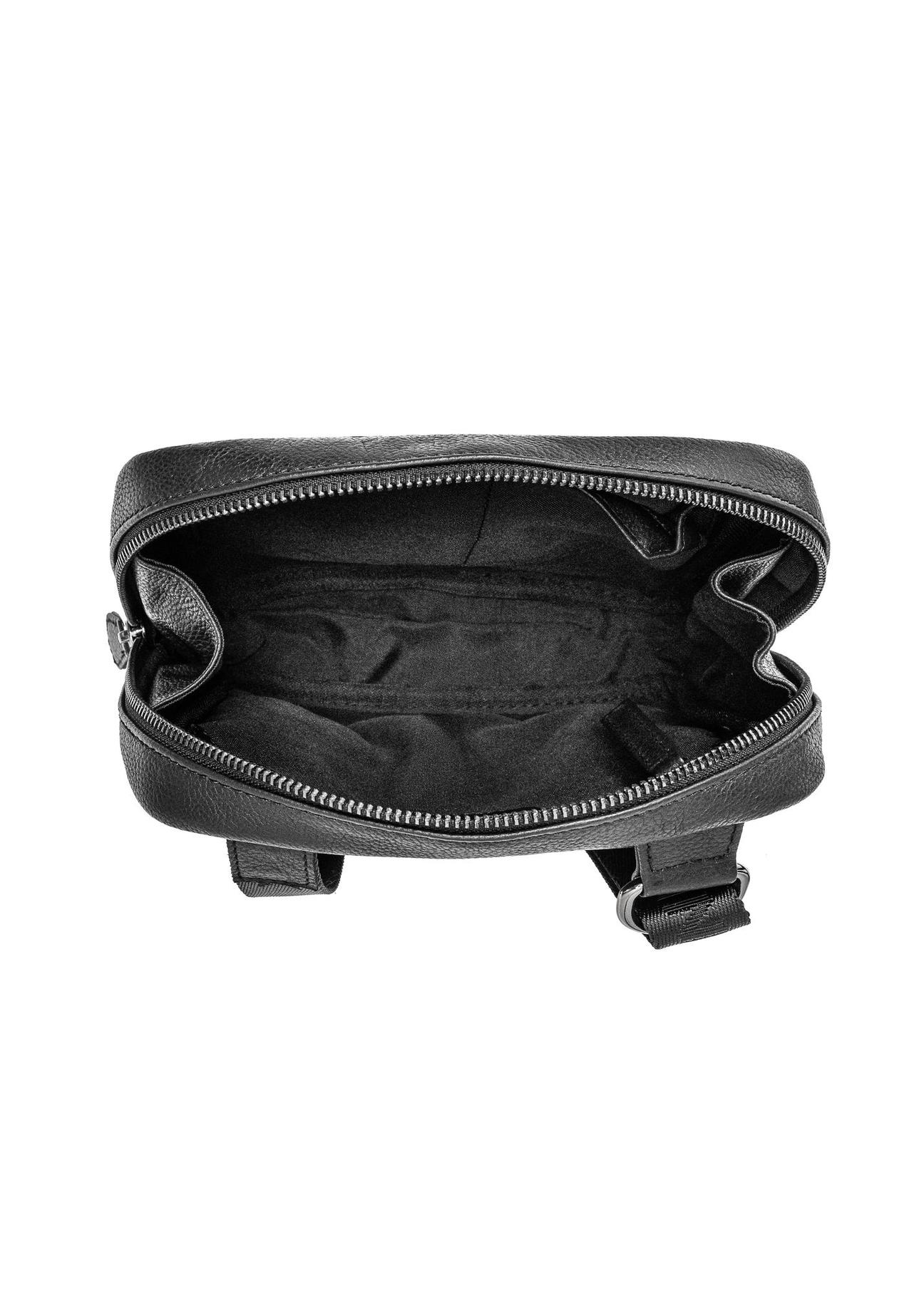 Black leather men's bag TORMS-0016C-99(Z24)-05