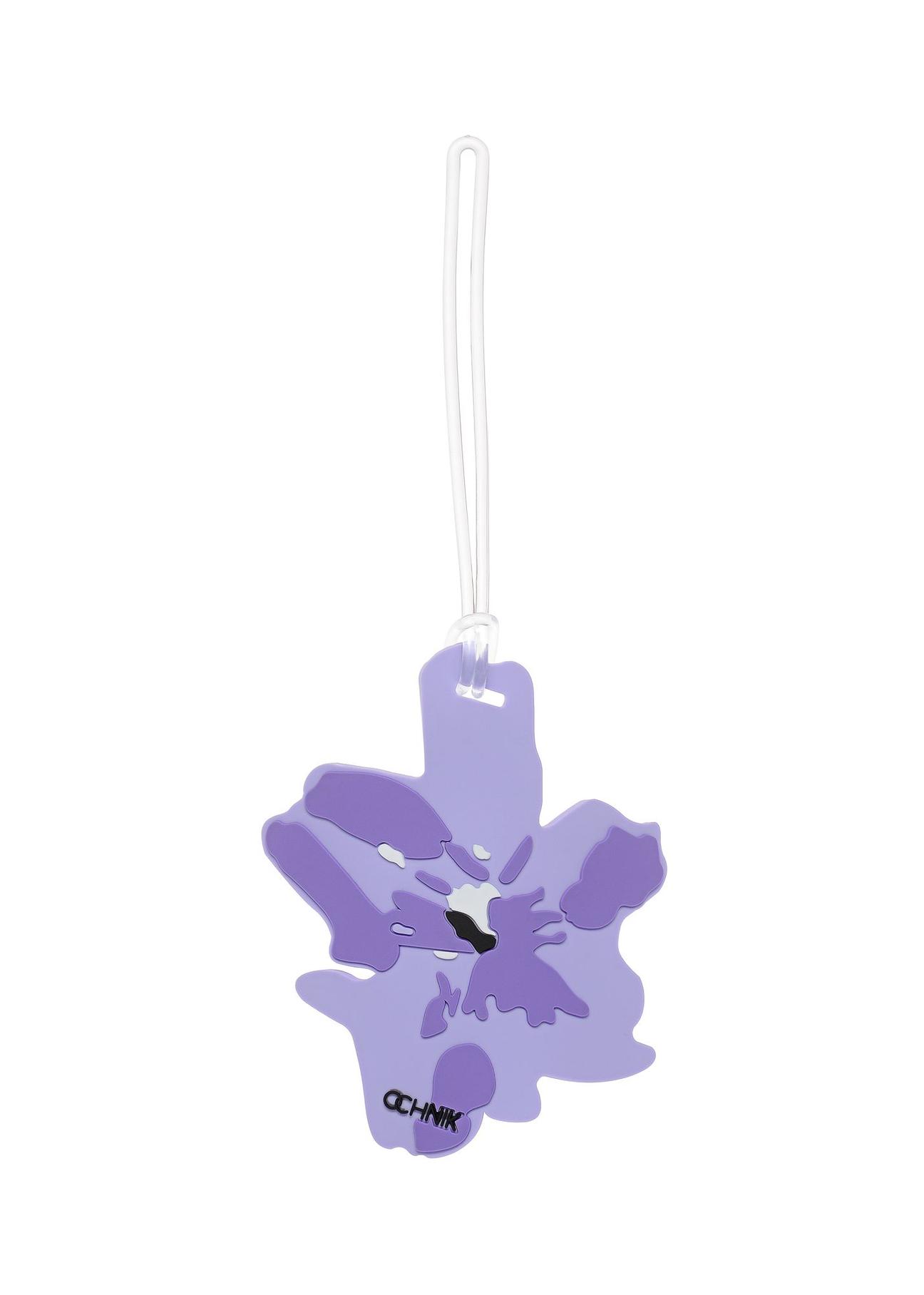 Identyfikator do bagażu fioletowy kwiat AW-005-0003-72(W23)