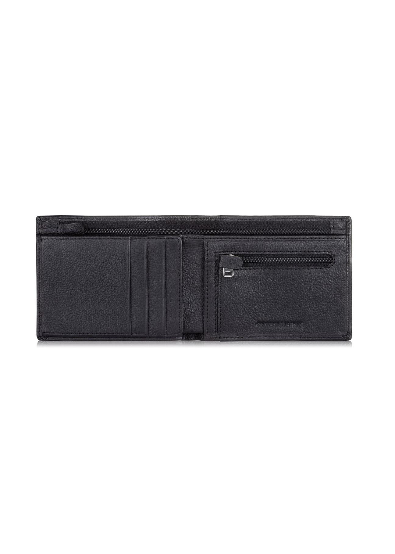 Skórzany portfel męski z przeszyciem PORMS-0514-99(W23)