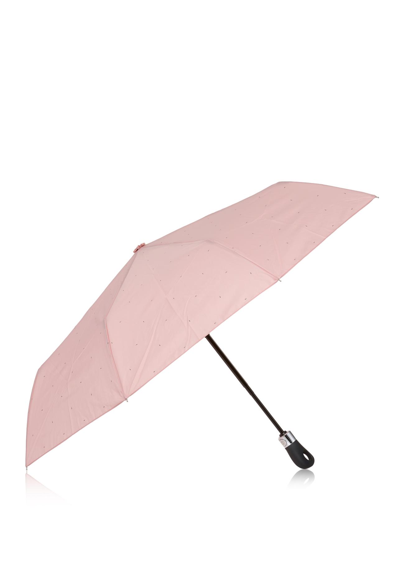 Składany parasol damski w kolorze różowym PARSD-0012-94(W23)