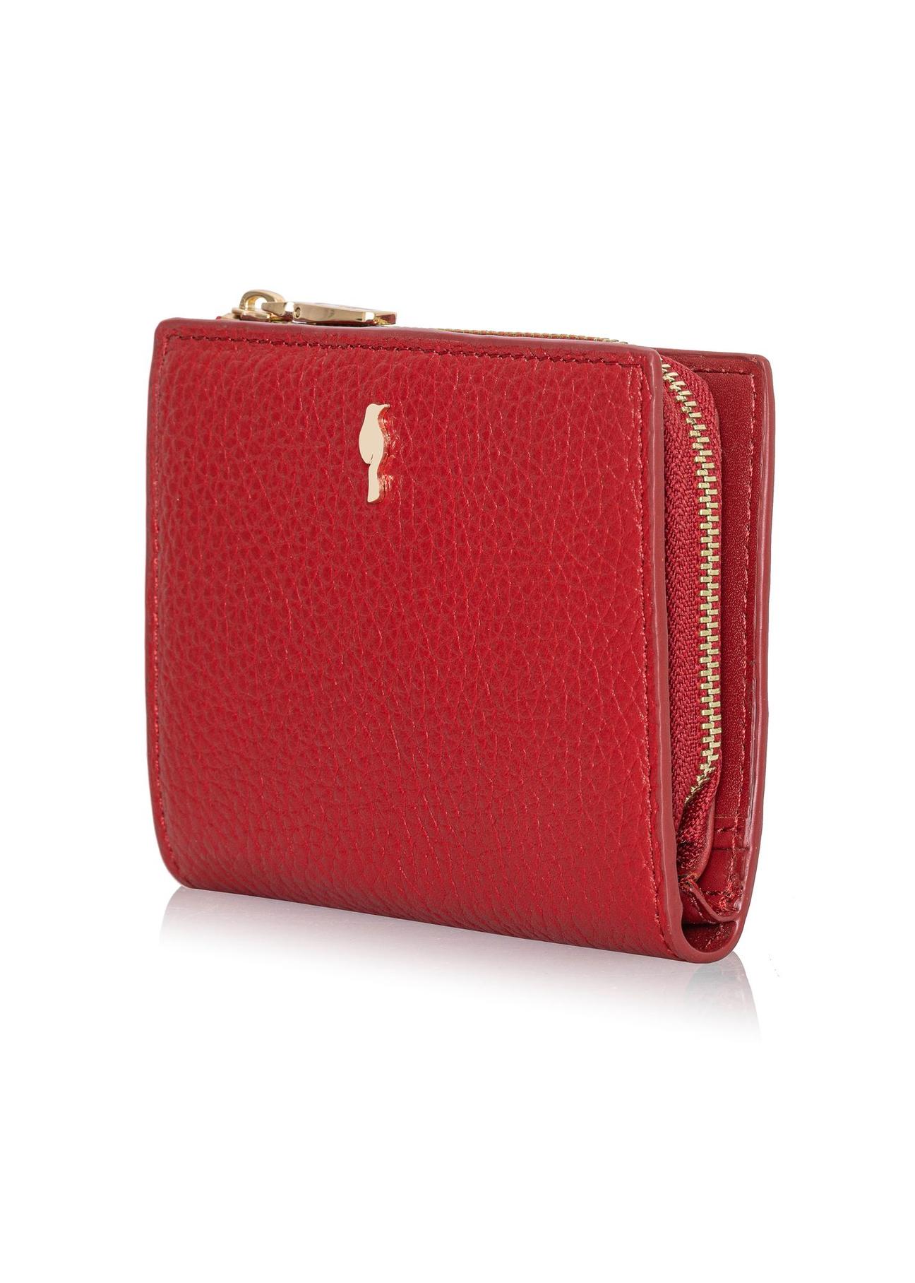 Small red women's wallet PORES-0842E-41(Z24)-02