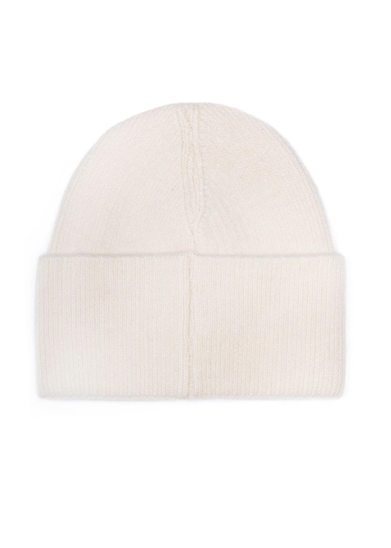 Light beige woolen women's hat CZADT-0076A-80(Z24)