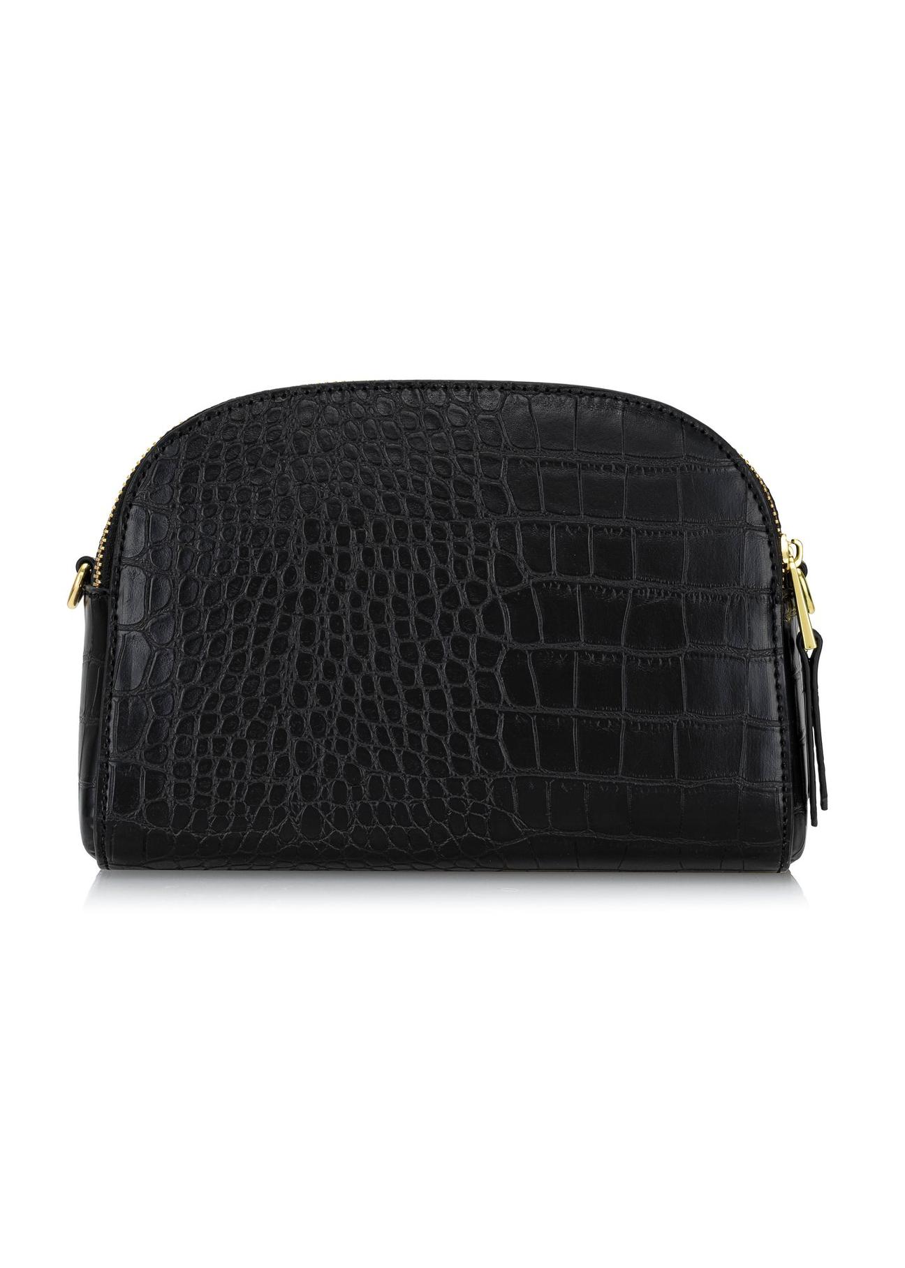 Black women's croco bag TOREC-0036D-97(Z24)-06