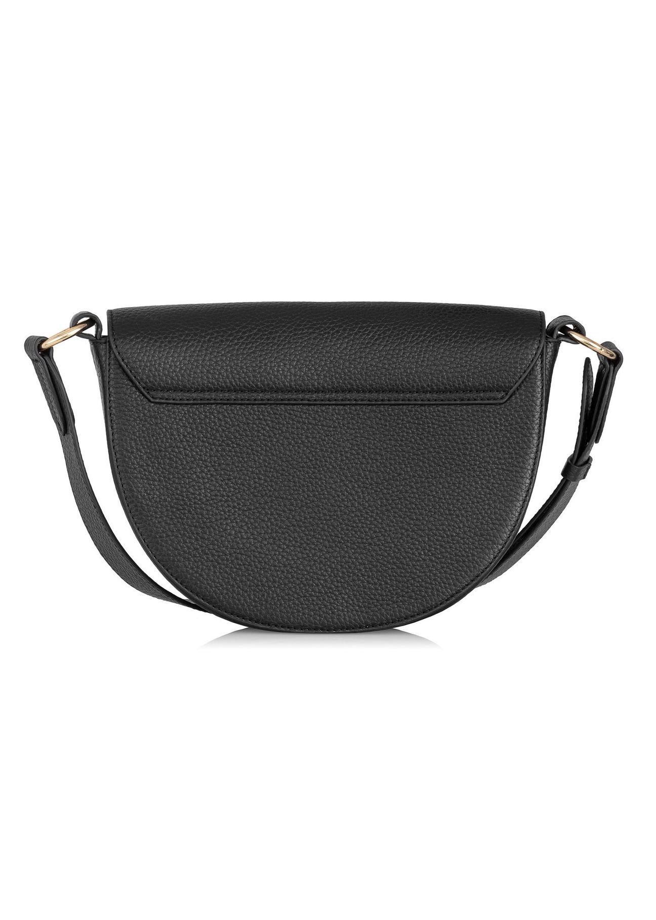 Leather black shoulder bag TORES-0895B-99(Z24)-04