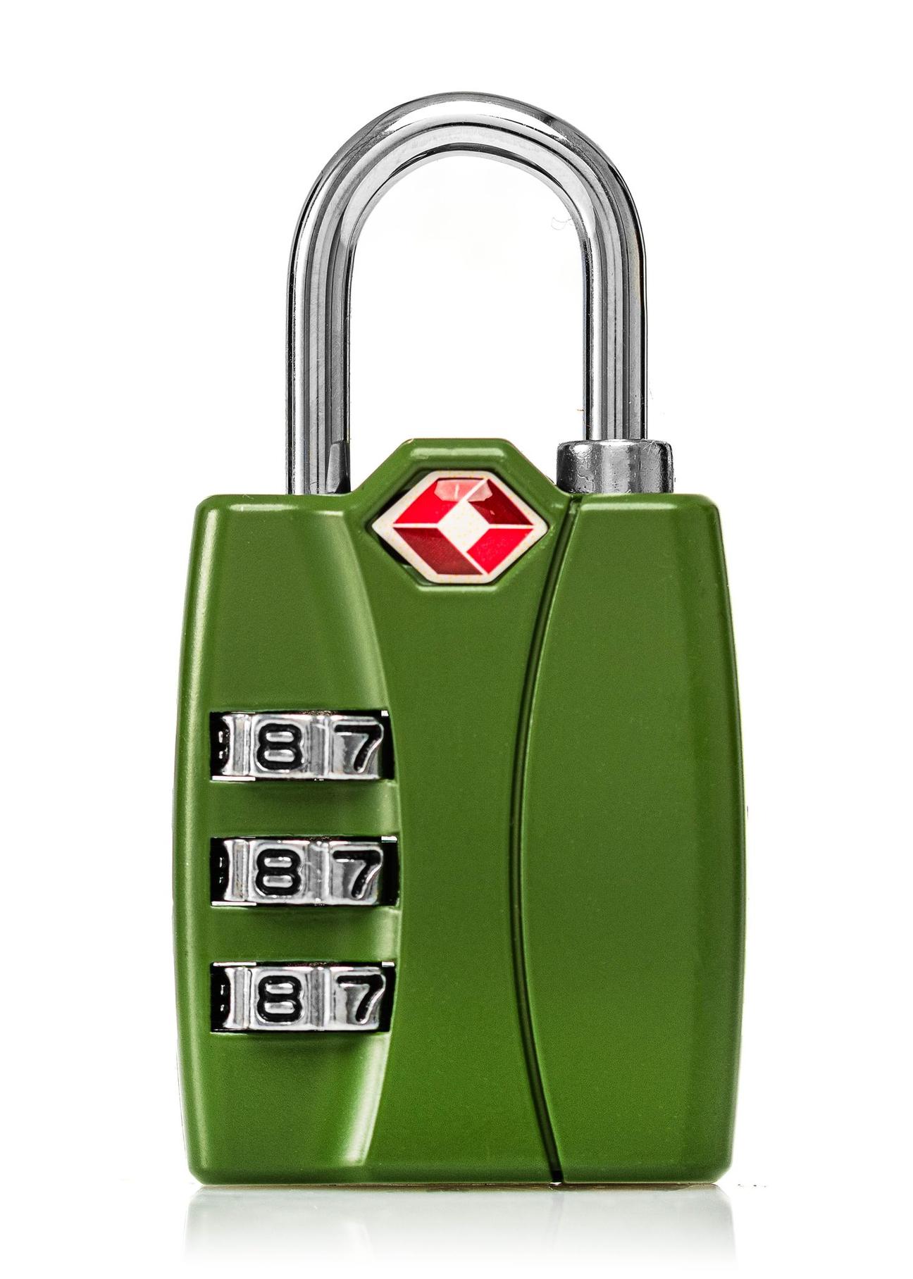 Luggage padlock AW-001-0009-51(W24)-05