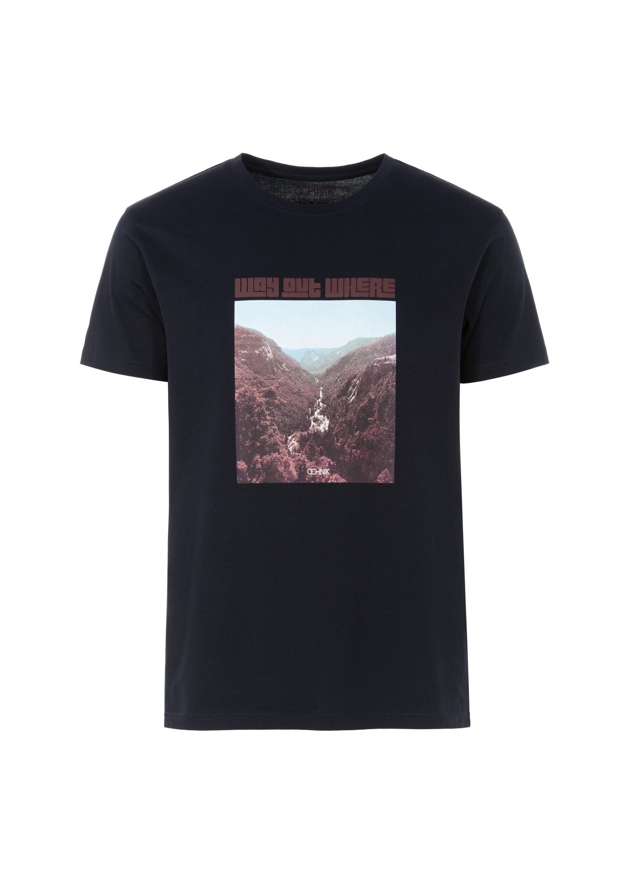 T-shirt męski TSHMT-0058-69(W21)