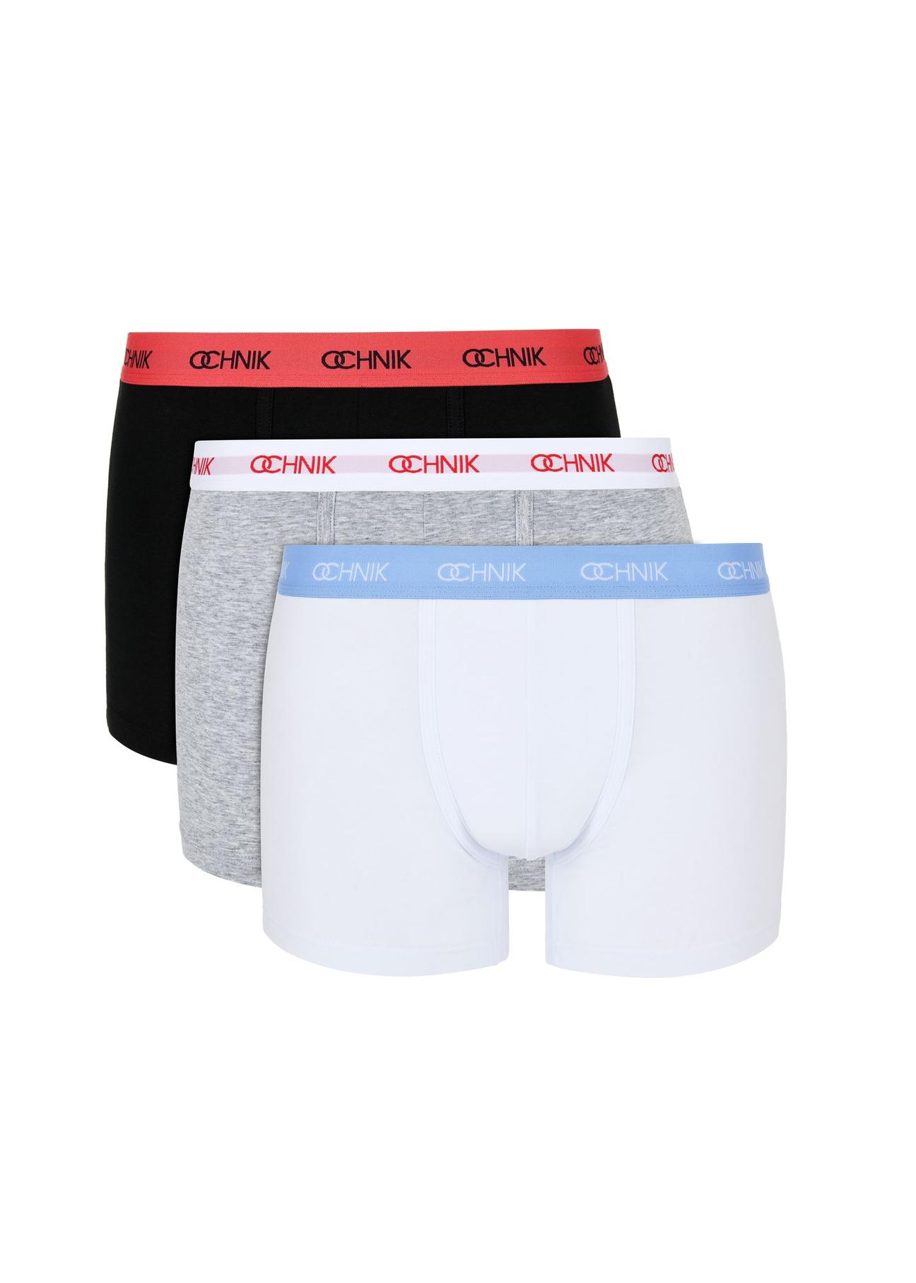 Three-pack of colorful men's boxers ZESMB-0001A-15(Z24)-01