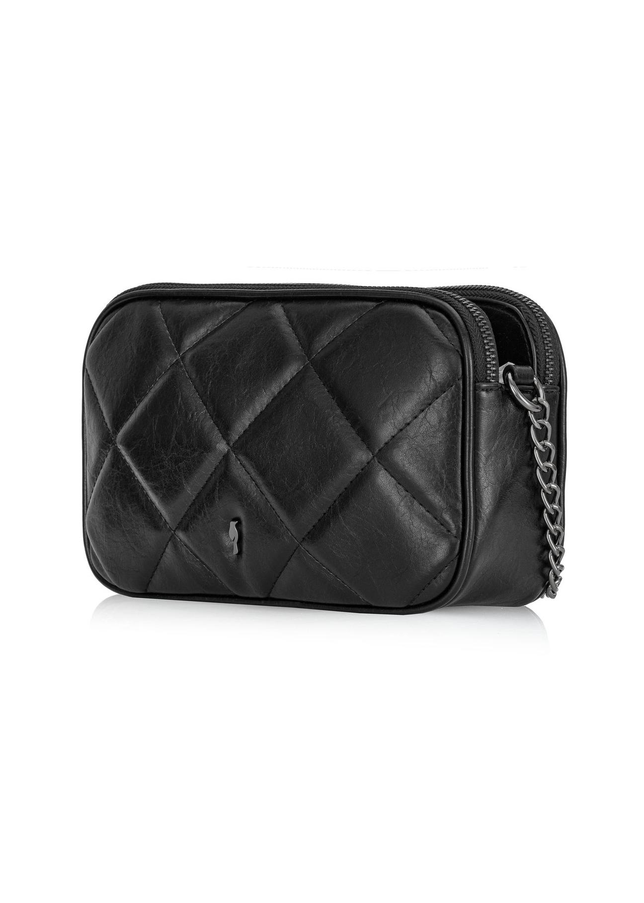 Roomy quilted black women's handbag TOREC-0955-99(Z24)-03