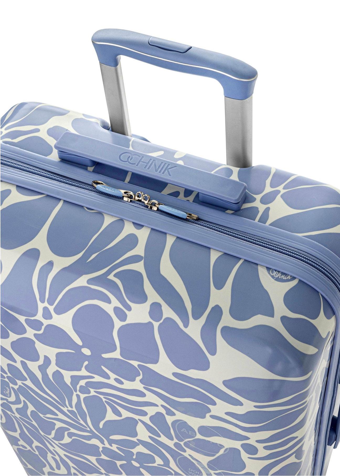 Large suitcase with MONOI pattern WALAB-0068-61-28(W24)-06