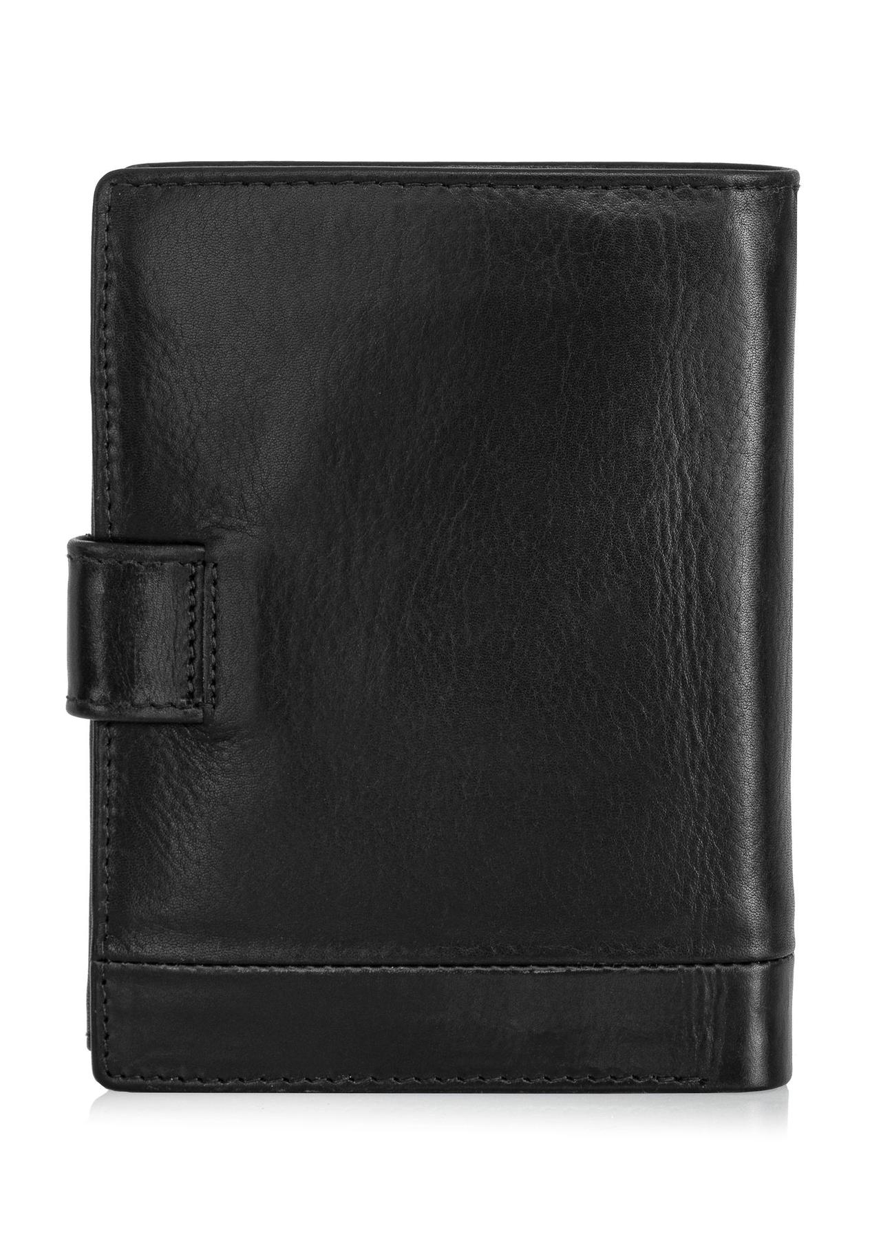 Black men's wallet PORMS-0623-99(Z24)-04