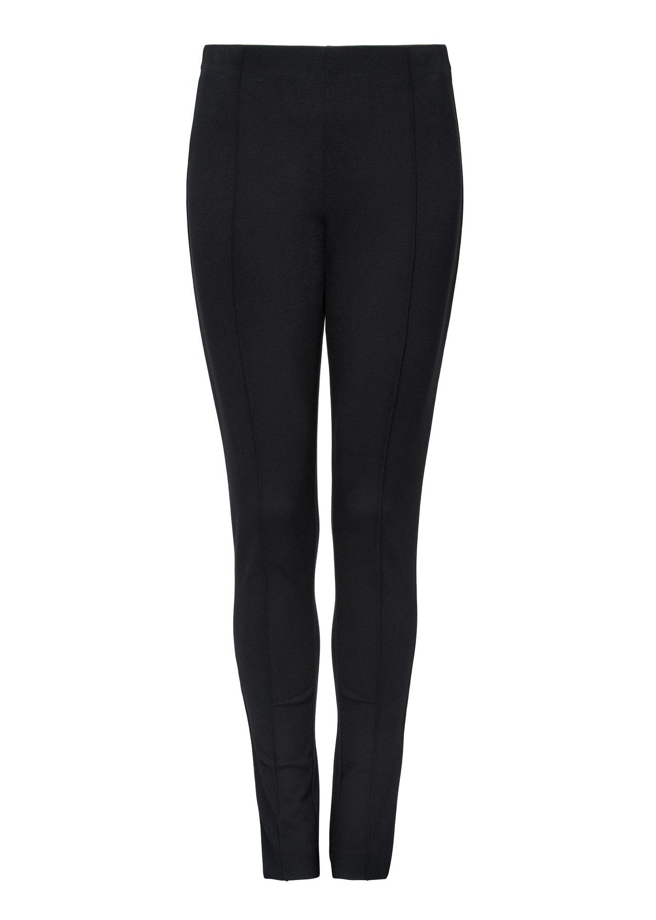 Black fitted women's trousers SPODT-0096-99(Z24) pic. 3