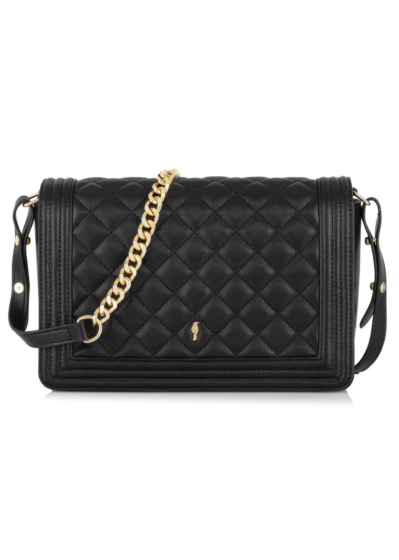 Black quilted women's handbag TOREC-0993-99(Z24)-01