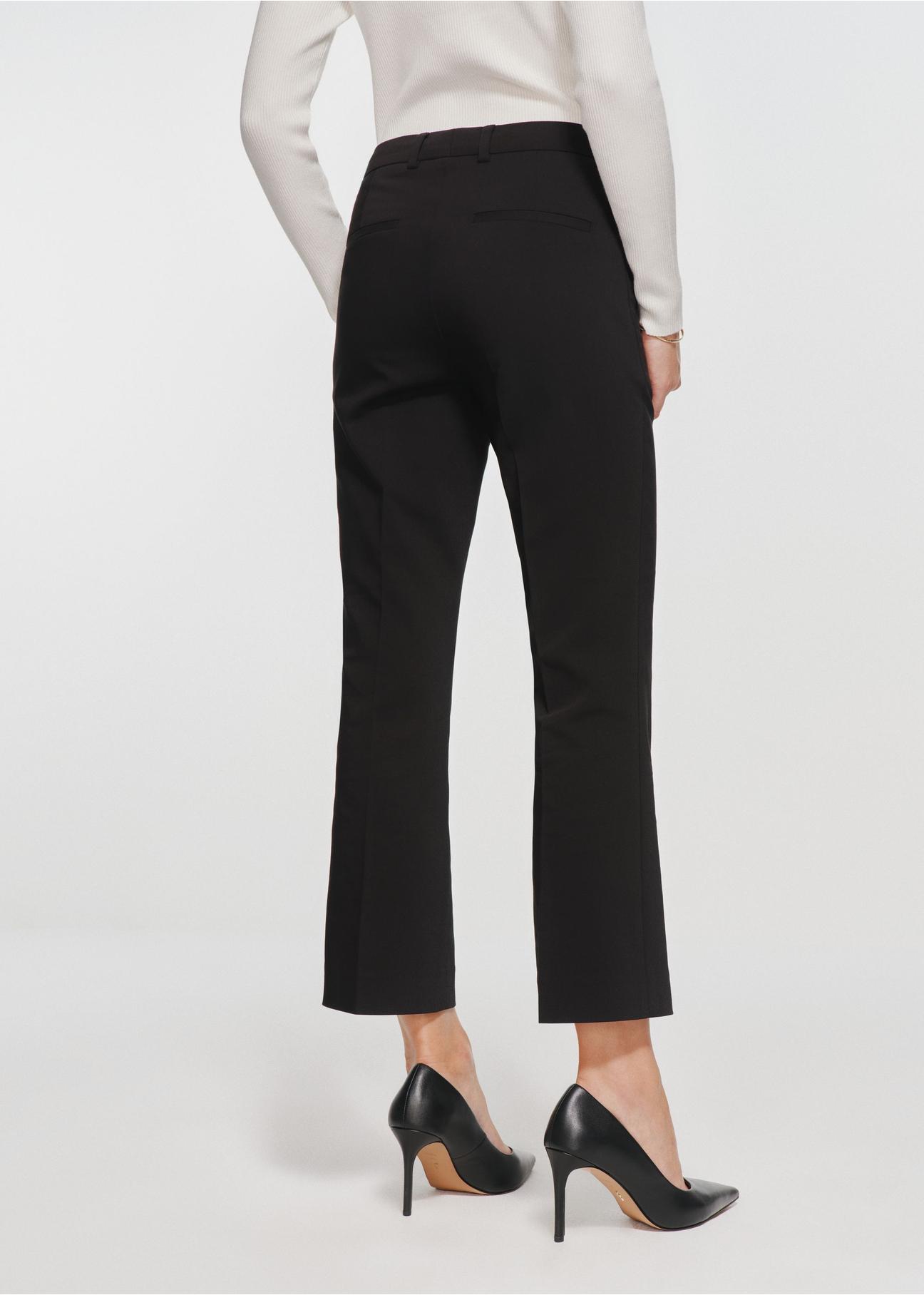 Elegant women's trousers with a crease SPODT-0094-99(Z24)-02