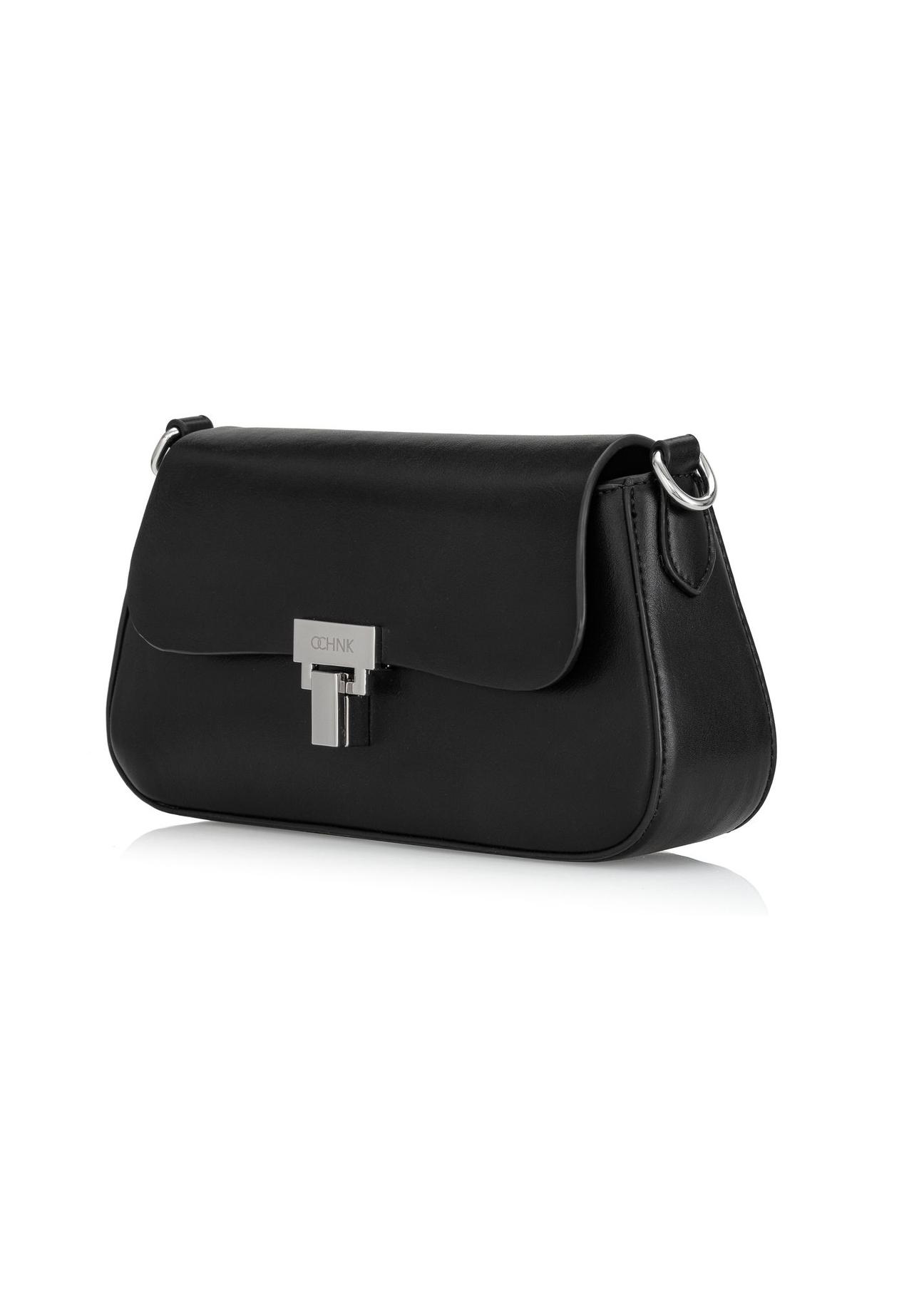 Small trapezoid handbag made of imitation leather TOREC-0957-99(Z24)-02