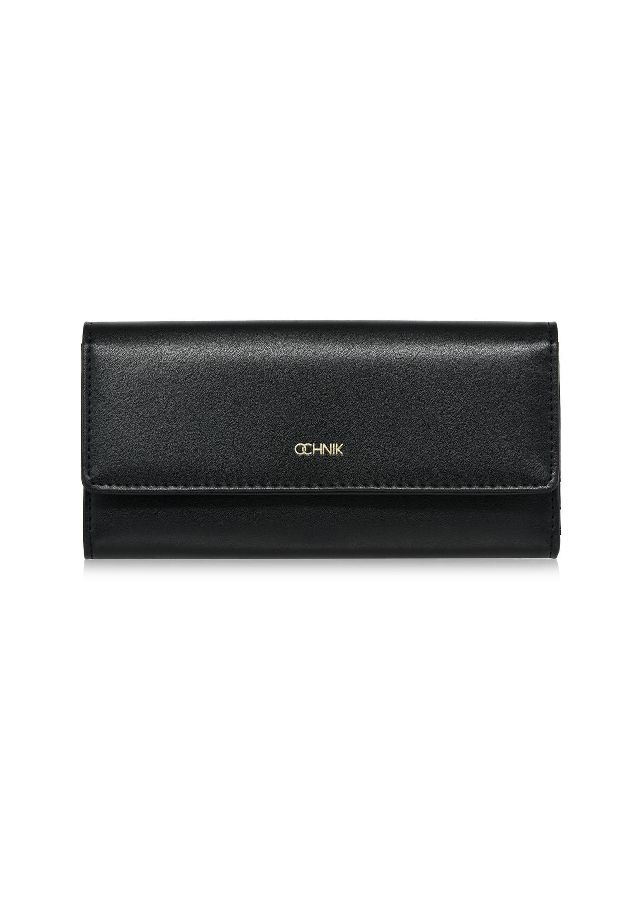 Black large women's wallet POREC-0398-99(Z24)-01