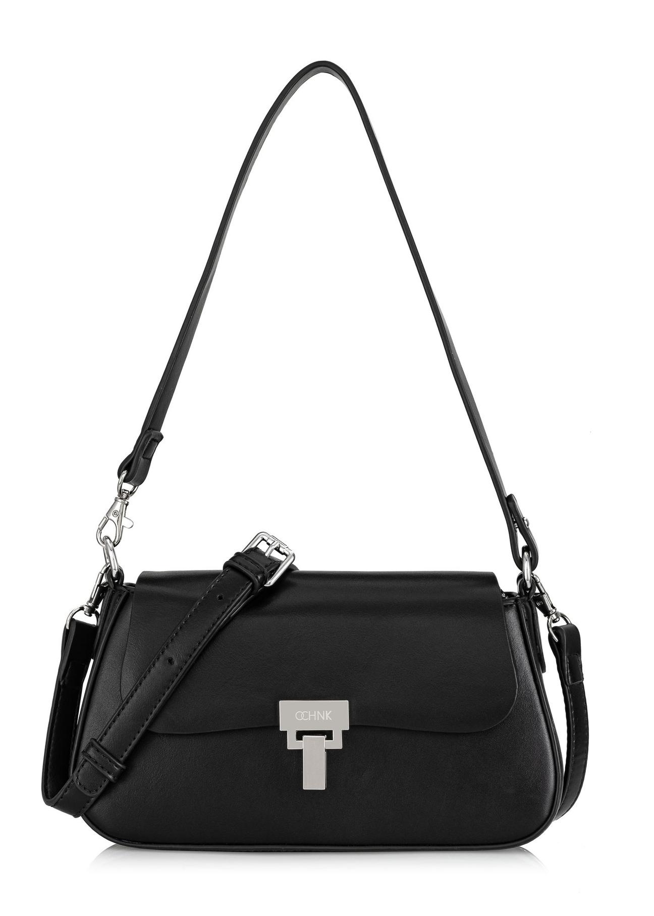 Small trapezoid handbag made of imitation leather TOREC-0957-99(Z24)-01