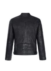 Skórzana ramoneska męska KURMS-0179-5427(KS)-04