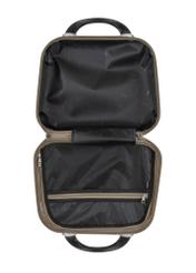 Kosmetyczka WALAB-0040-2X-14(W26) - widok otwartego produktu z góry, na białym tle. 