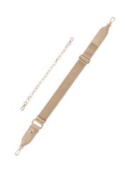 Mała beżowa torebka damska TOREC-1171-1B(W26)