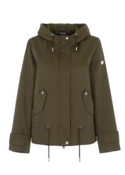 Women's down parka with a lining KURDT-0337-51(Z21)-05