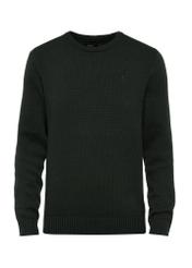 Green men's cotton sweater SWEMT-0147-54(Z24)-01