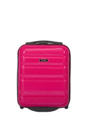 Walizka kabinowa na kółkach WALPC-0012-5E-16(W26), widok produktu z przodu na białym tle.