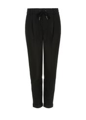 Czarne spodnie z kantem damskie SPODT-0076-99(Z22)-04