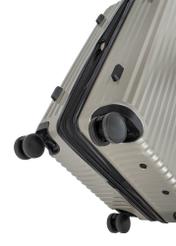 Walizka duża na kółkach WALAB-0073-2X-28(W26), widok kółek produktu na białym tle.