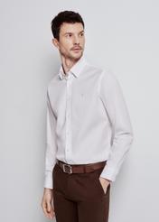 Biała elegancka koszula męska KOSMT-0322-11(W24)