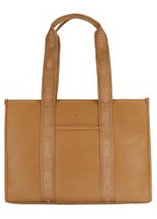 Duża torebka shopper camelowa TOREC-0977A-24(Z25)