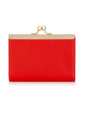 Mały czerwony portfel damski POREC-0325-41(W23)