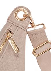 Beżowa torebka damska w stylu hobo TOREC-0829A-80(Z25)