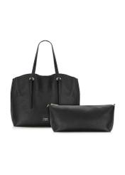 Duża czarna torebka shopper TOREC-0995A-99(Z25)
