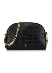 Black women's croco bag TOREC-0036D-97(Z24)-03