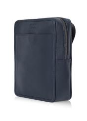 Granatowa skórzana torba miejska TORMS-0445-69(W25)