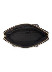 Czarna damska torba na laptopa TOREC-1130-99(W26), widok produktu w środku na białym tle.