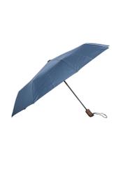 Granatowy parasol męski PARSM-0030-7D(W26), widok produktu z przodu na białym tle.