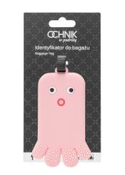 Identyfikator do bagażu AW-012-0004-31(W25), widok produktu z przodu na białym tle.