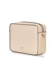 Women's cream handbag TOREC-0003F-12(W24)-02