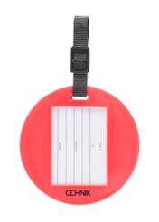 Identyfikator do bagażu AW-012-0010-31(W25), widok produktu z tyłu na białym tle.