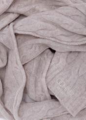 Wool light pink scarf SZADT-0181-81(Z24)-04