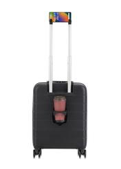 Cabin suitcase with cup holder WALAB-0072-99-19(W24)-05