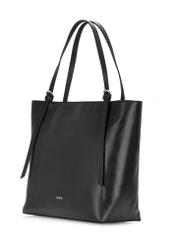 Capacious black women's shopper bag TORES-1058-99(Z24)-02