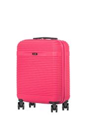 Walizka mała na kółkach WALAB-0040-5E-19(W26), widok produktu skosem na białym tle.