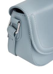 Niebieska torebka damska typu saddle bag TOREC-0758-61(W23)-06
