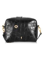 Black small women's handbag made of genuine croco leather TORES-0947-97(Z24) pic. 3