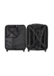 Walizka mała na kółkach WALAB-0067-9B-19(W26), widok produktu w środku na białym tle.