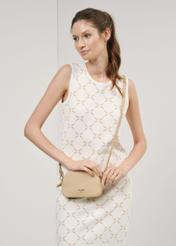 Small beige women's handbag TOREC-0730B-81(Z24)-07