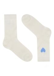 Zestaw długich skarpet damskich ZESDT-0042-0B(W26) - widok produktu od góry, na białym tle.